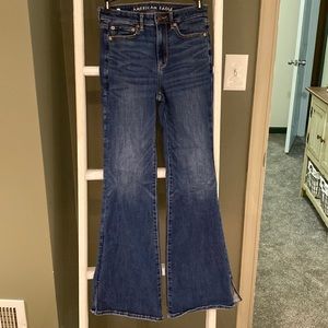 American eagle flare jeans. Size 4